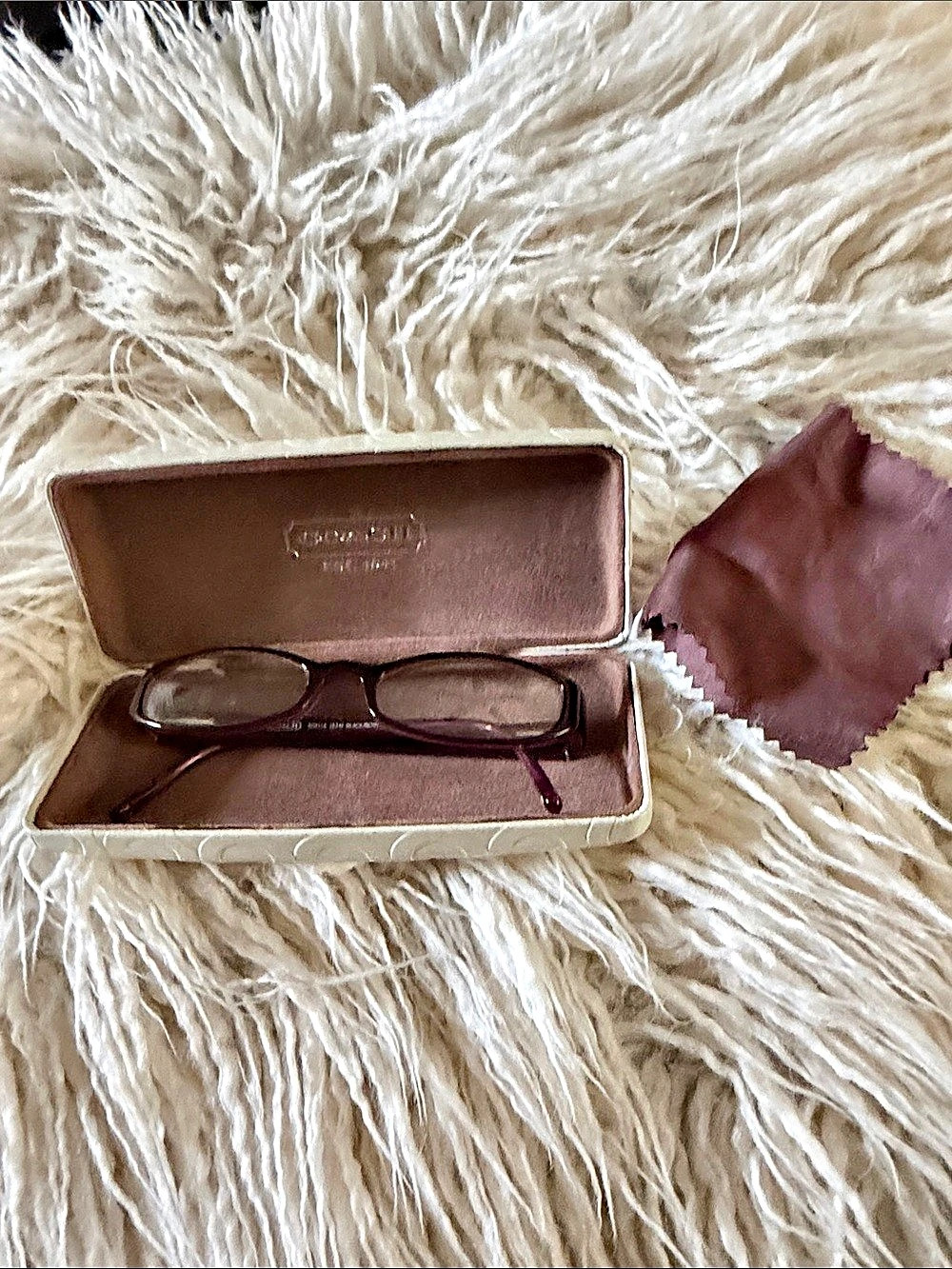 Coach Adelle (S34) Buckberry Burgundy Eyeglasses